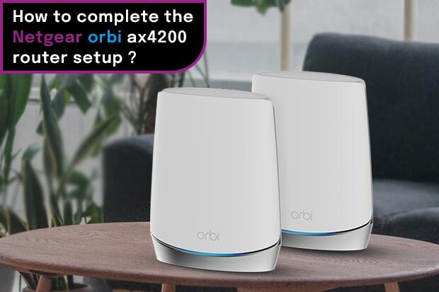 Netgear orbi ax4200 router