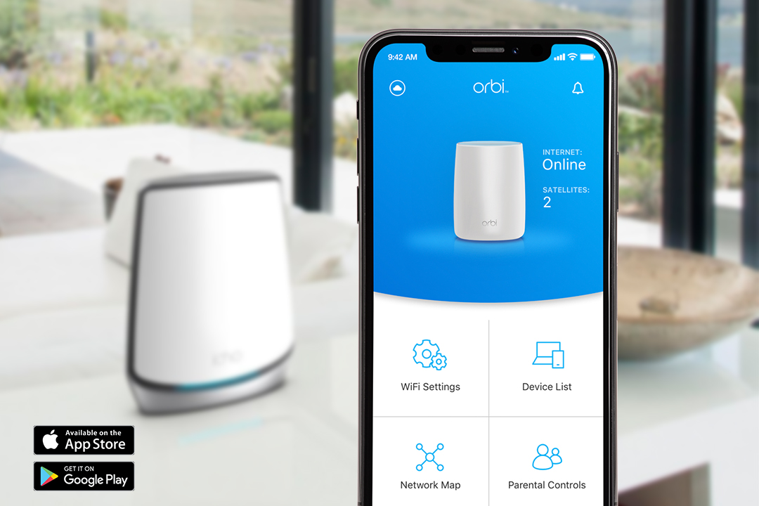 Orbi WiFi Login Through the Obri App