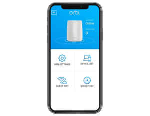 Orbi App Method to Reset the Orbi Router